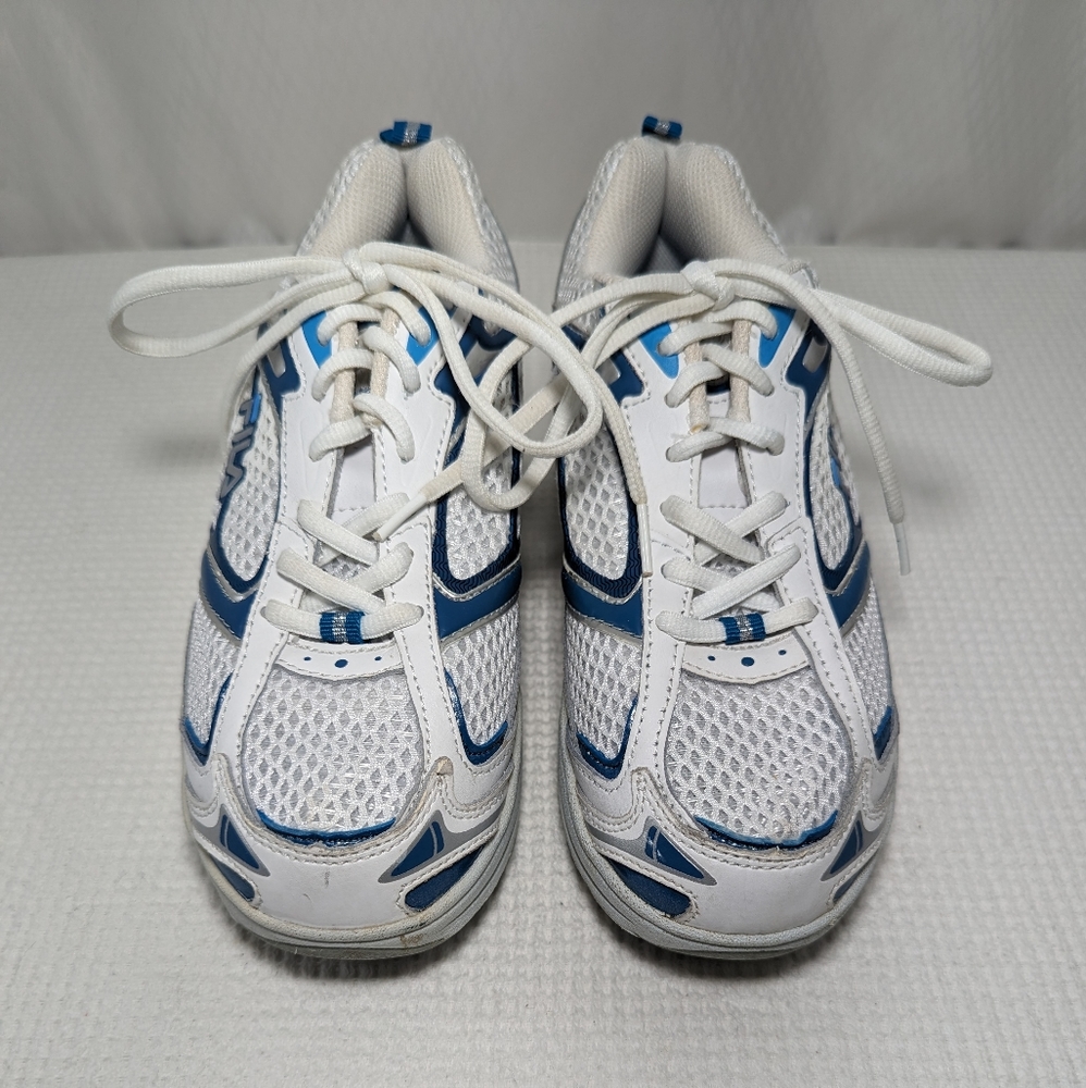 Fila Fit Walk-N-Sculpt Athletic Shoes, Blue/White, Size 7-1/2M - Picture 2 of 11